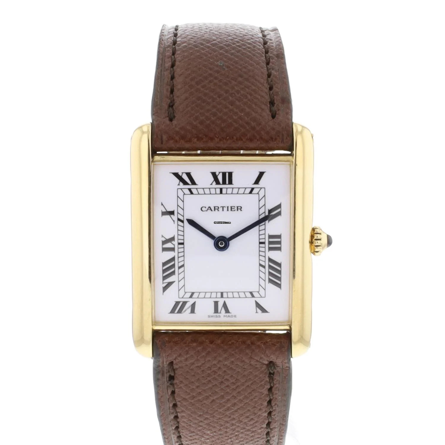  Cartier Tank Louis Cartier Medium Gold 