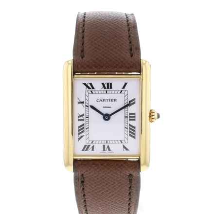  Cartier Tank Louis Cartier Medium Gold 