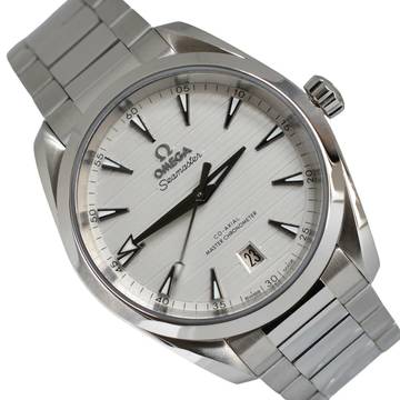  Omega Seamaster Aqua Terra 38MM white dial 2023 Full Set Like NEW 