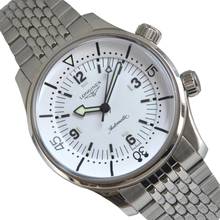 Thumbnail von Longines Legend Diver L3.764.4.16.6 white dial 2025 Full Set Like NEW
