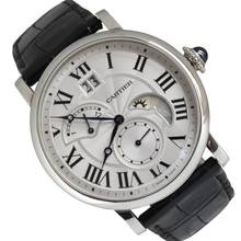 Thumbnail von Cartier Rotonde de Cartier 42MM GMT Retrograde 3773 silver dial