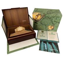 Thumbnail von Rolex Day-Date 36 1803 President Linen dial yellow gold 18KT Full Set TOP Condition