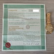 Thumbnail von Rolex Day-Date 36 1803 President Linen dial yellow gold 18KT Full Set TOP Condition
