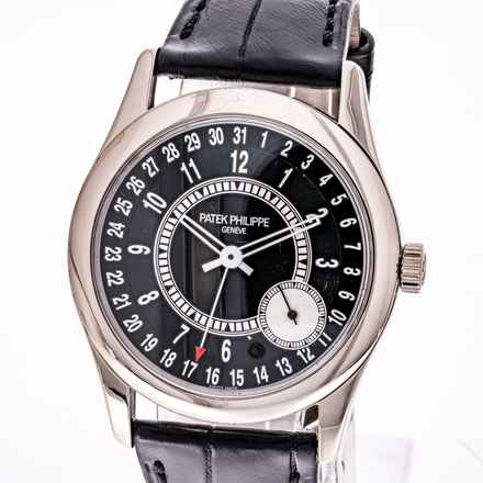  Patek Philippe Calatrava 39 Black – 6006G-001 – Good Condition – ~2019 