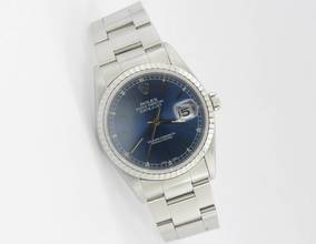 Thumbnail von Rolex Datejust 36 36mm Blue Dial