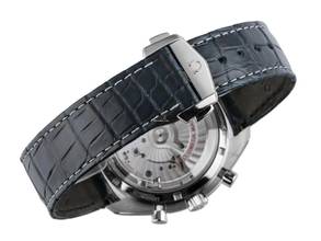 Thumbnail von Omega Speedmaster Moonphase Ref.304.33.44.52.03.001 2025 Full Set Ungetragen Speedmaster Moonphase Krokoleder Faltschließe