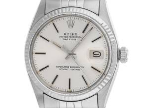 Thumbnail von Rolex Datejust 36 Ref.16014 1978 original Box gut Vintage Datejust Stahl 18kt Weißgold open 6/9