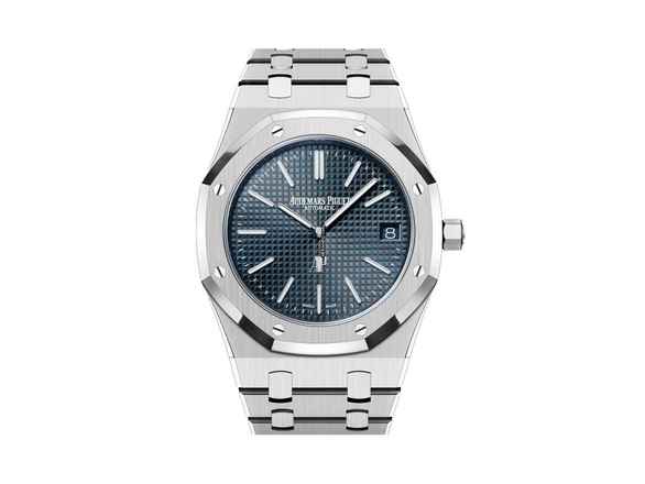  Audemars Piguet Royal Oak Jumbo 16202st Jumbo Blue Dial New Full Set. New 2024 