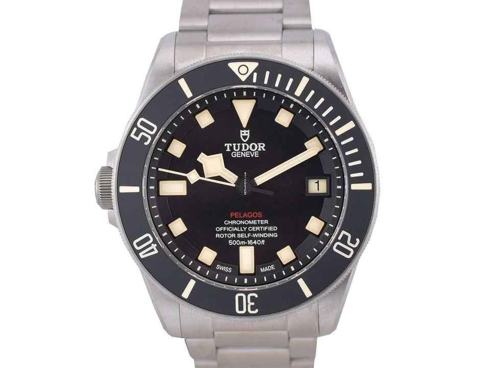  Tudor Pelagos 25610tnl Lhd Titanium Black Dial 42mm Full Set 