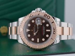 Thumbnail von Rolex Yacht-Master 40 126621 Chocolate Dial Like New Full Set + Service Rolex