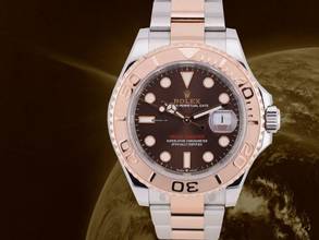 Thumbnail von Rolex Yacht-Master 40 126621 Chocolate Dial Like New Full Set + Service Rolex