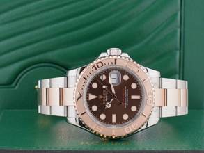 Thumbnail von Rolex Yacht-Master 40 126621 Chocolate Dial Like New Full Set + Service Rolex