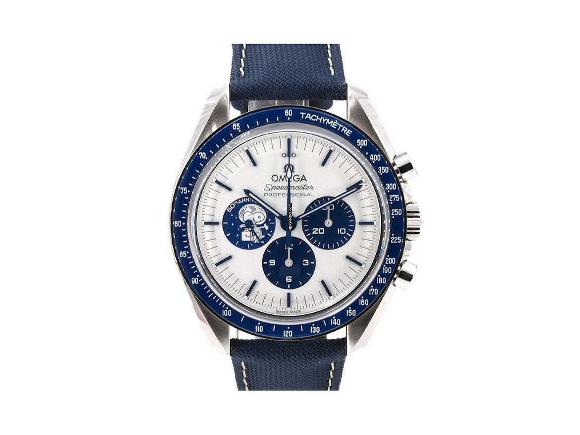 Thumbnail von Omega Speedmaster Apollo Xiii 50th Anniversary Snoopy Silver Dial