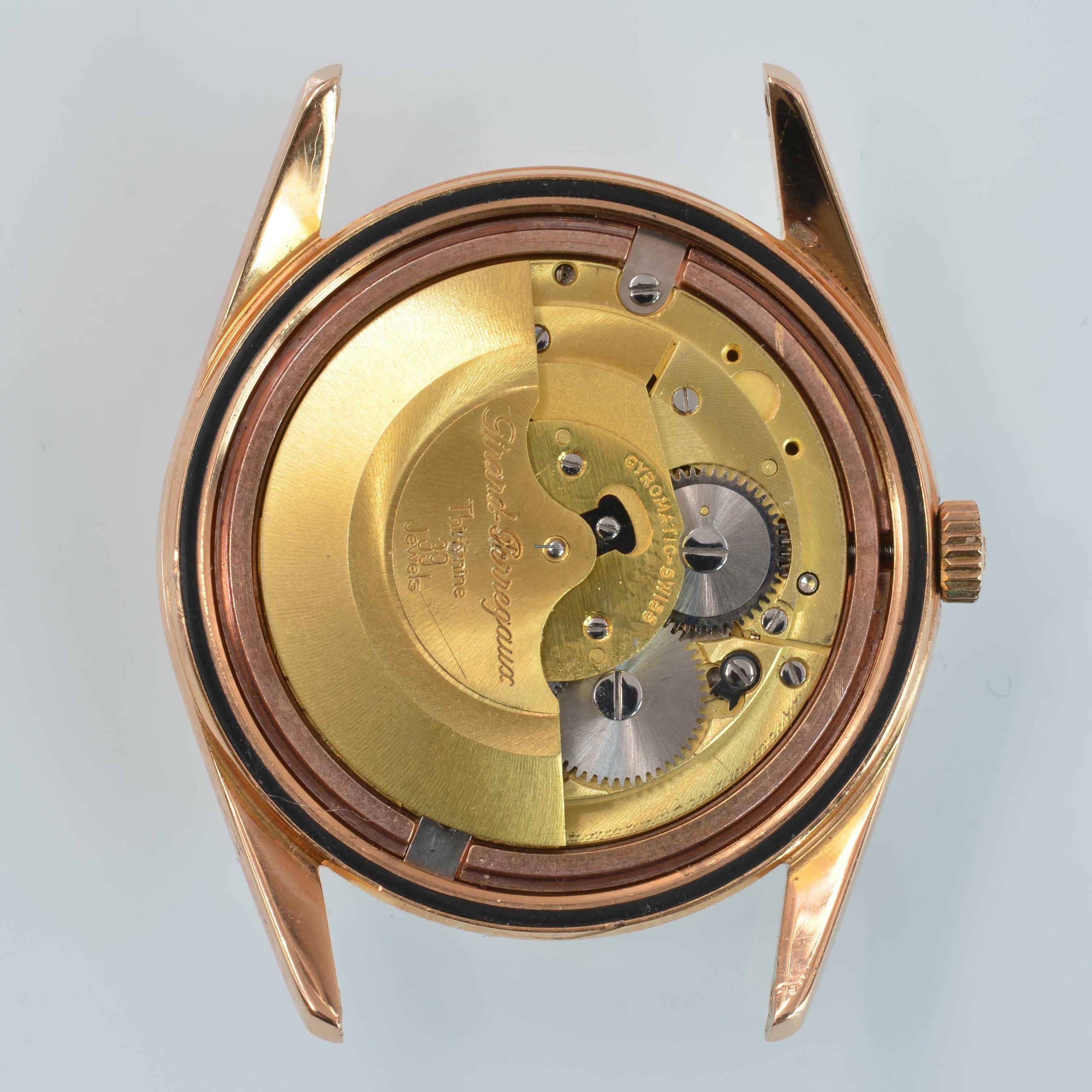 Thumbnail von Girard Perregaux Gyromatic 39 Jewels FireStone Date 34MM rose gold 18KT Automatic 1970