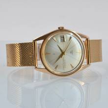 Thumbnail von Girard Perregaux Gyromatic 39 Jewels FireStone Date 34MM rose gold 18KT Automatic 1970