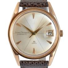 Thumbnail von Girard Perregaux Gyromatic 39 Jewels FireStone Date 34MM rose gold 18KT Automatic 1970