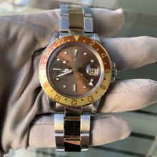 Thumbnail von Rolex GMT-Master 1675 Brown Rootbeer Tiger Eye Nipple dial 1971 Full Set