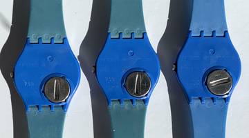 Thumbnail von Swatch Art special Jean-Michel Folon full series 3 watches 1987’s Limited edition NEW