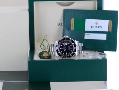  Rolex Sea-Dweller 4000 Single Red 43mm Taucheruhr MK1 B+P 