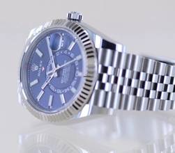 Thumbnail von Rolex Sky-Dweller Stahl Weißgold Herrenuhr 42 mm blue Jubilé B+P GMT