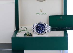 Thumbnail von Rolex Sky-Dweller Stahl Weißgold Herrenuhr 42 mm blue Jubilé B+P GMT