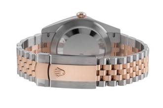 Thumbnail von Rolex Datejust 41 Grey Fluted Motif Dial Stahl / Roségold Ref. 126331 B&P 2023