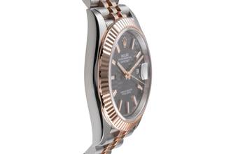 Thumbnail von Rolex Datejust 41 Grey Fluted Motif Dial Stahl / Roségold Ref. 126331 B&P 2023