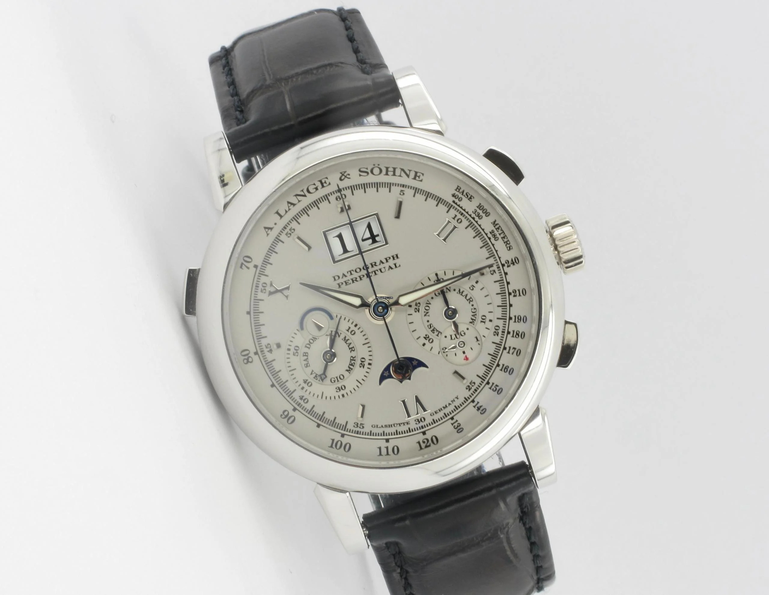 Thumbnail von A. Lange & Söhne Datograph Perpetual Platin (Service 10/2019)
