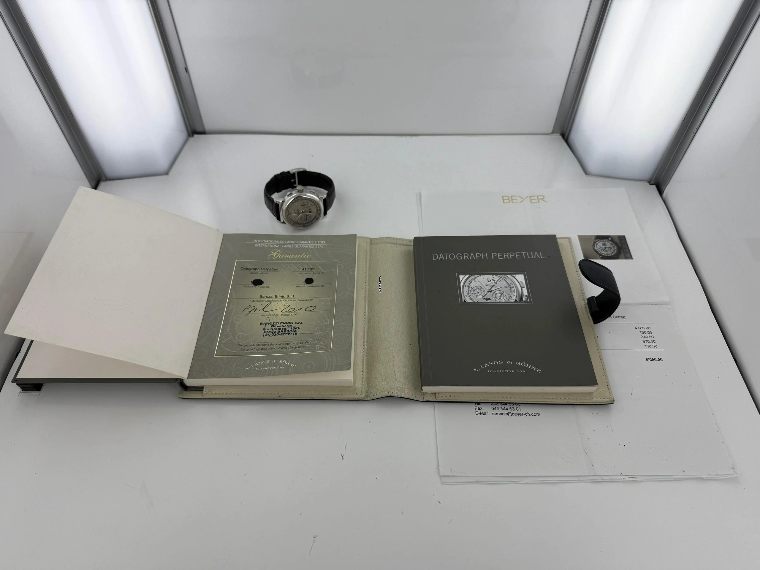 Thumbnail von A. Lange & Söhne Datograph Perpetual Platin (Service 10/2019)