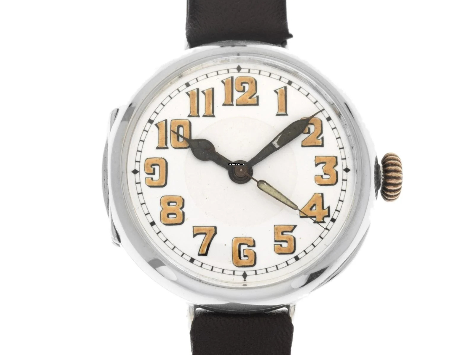  Rolex Vintage Ref.757327 1915 original Box sehr gut Vintage Vintage 935 Silber Klappdeckel 