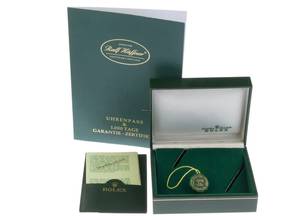 Thumbnail von Rolex Vintage 935 Silber Klappdeckel Ref.25579 1935 original Box sehr gut Vintage Vintage 935 Silber kleine Sekunde Klappdeckel Krokoleder