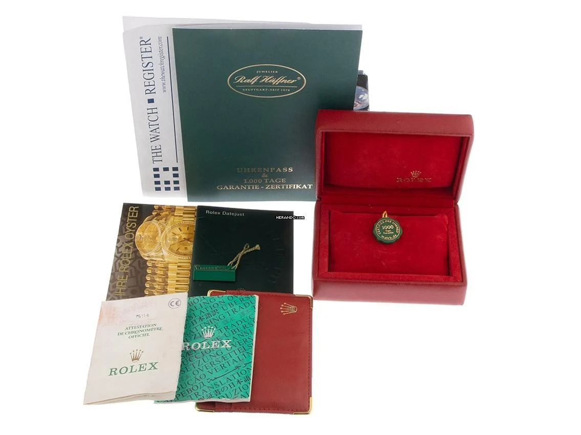 Rolex Lady-Datejust Ref.79174 2000 Full Set wie Neu Vintage Datejust Lady Stahl 18kt Weißgold