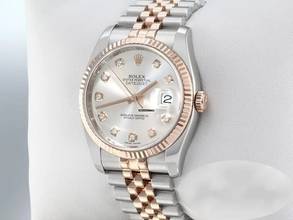 Thumbnail von Rolex Datejust 36 36mm 116231 2014 Stahl Rosegold 750 Diamanten Automatik Stainless Steel 18kt Rose Gold Jubilé-band Chronometer Oyster