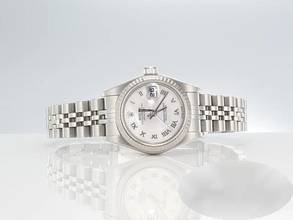 Thumbnail von Rolex Lady-Datejust Edelstahl Weissgold 750 2004 Perlmutt Automatik Stahl Stainless Steel 18kt White Gold Jubilé-band Chronometer Oyster