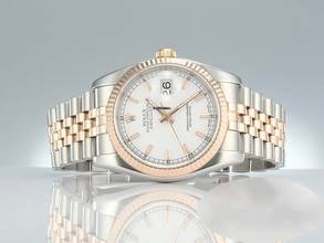 Thumbnail von Rolex Datejust 36 36mm 116231 Edelstahl Rosegold 750 Automatik Stahl Stainless Steel 18kt Rose Gold Jubilé-band Chronometer Oyster