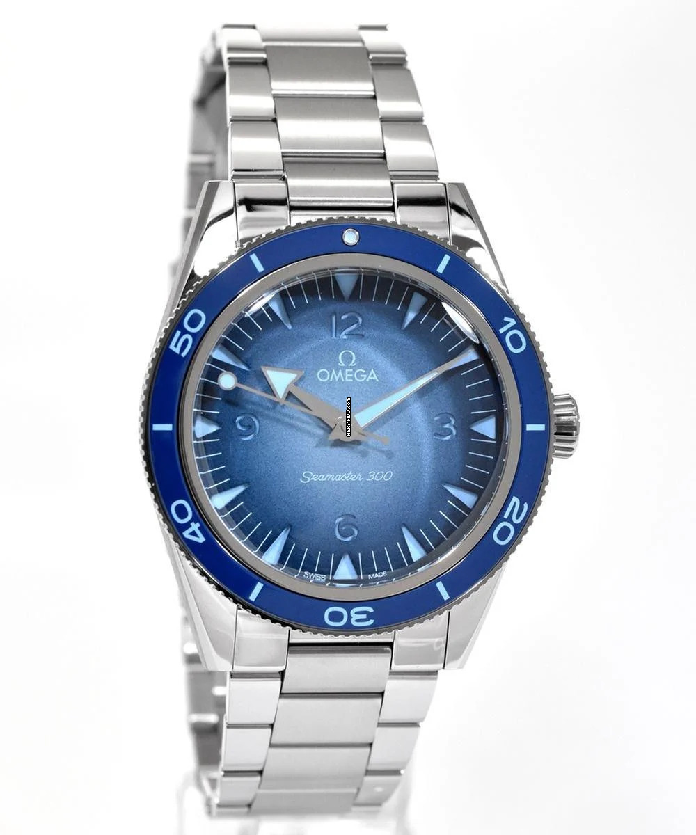  Omega Seamaster 300 Master Co-Axial Summer Blue Ref. 234.30.41.21.03.002 