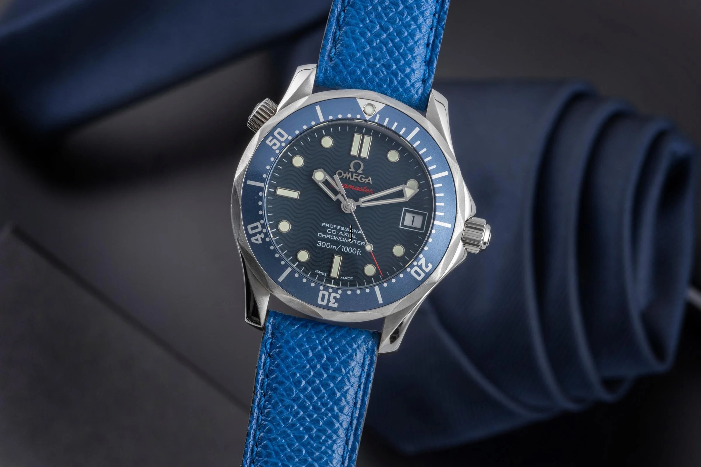Omega Seamaster Diver 300 M Co-Axial Automatik Edelstahl Herrenuhr 2222.80.00