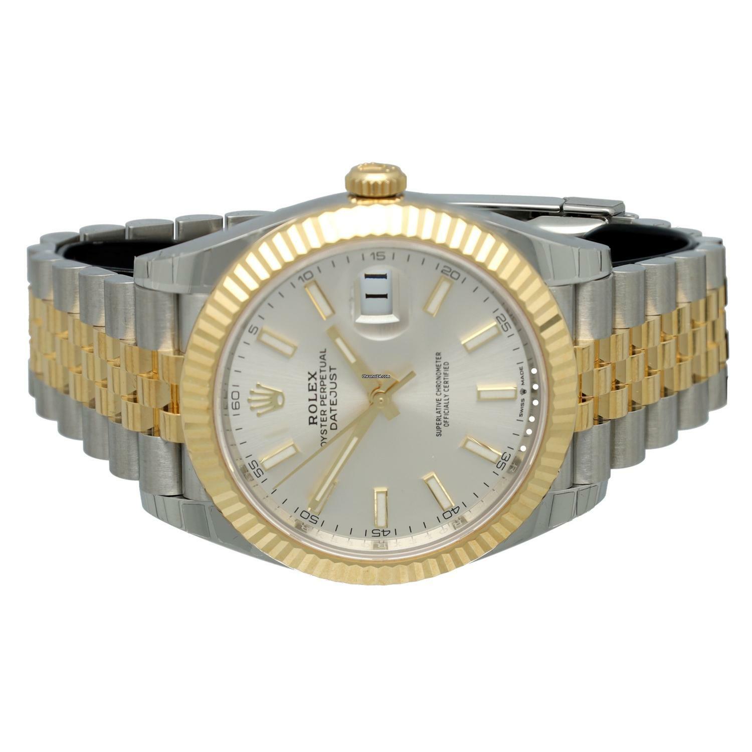 Thumbnail von Rolex Datejust 41 Ref.126333 Silver Index Jubilee NEW