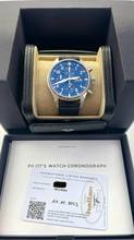 Thumbnail von IWC Fliegeruhr Chronograph Pilot's Fliegeruhr FULL SET WITH BOX AND PAPERS NEW 2023 Blue Dial