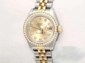 Thumbnail von Rolex Lady-Datejust 179383 Stahl Gelbgold 750 2012 Diamanten Automatik Gold