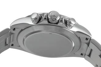 Thumbnail von Rolex Daytona Black Dial Chronograph Stahl Automatik Herrenuhr Ref. 116520 B&P