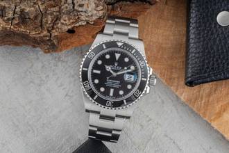 Thumbnail von Rolex Submariner Date Oyster Stahl Automatik Herrenuhr Ref. 126610LN B&P 2022