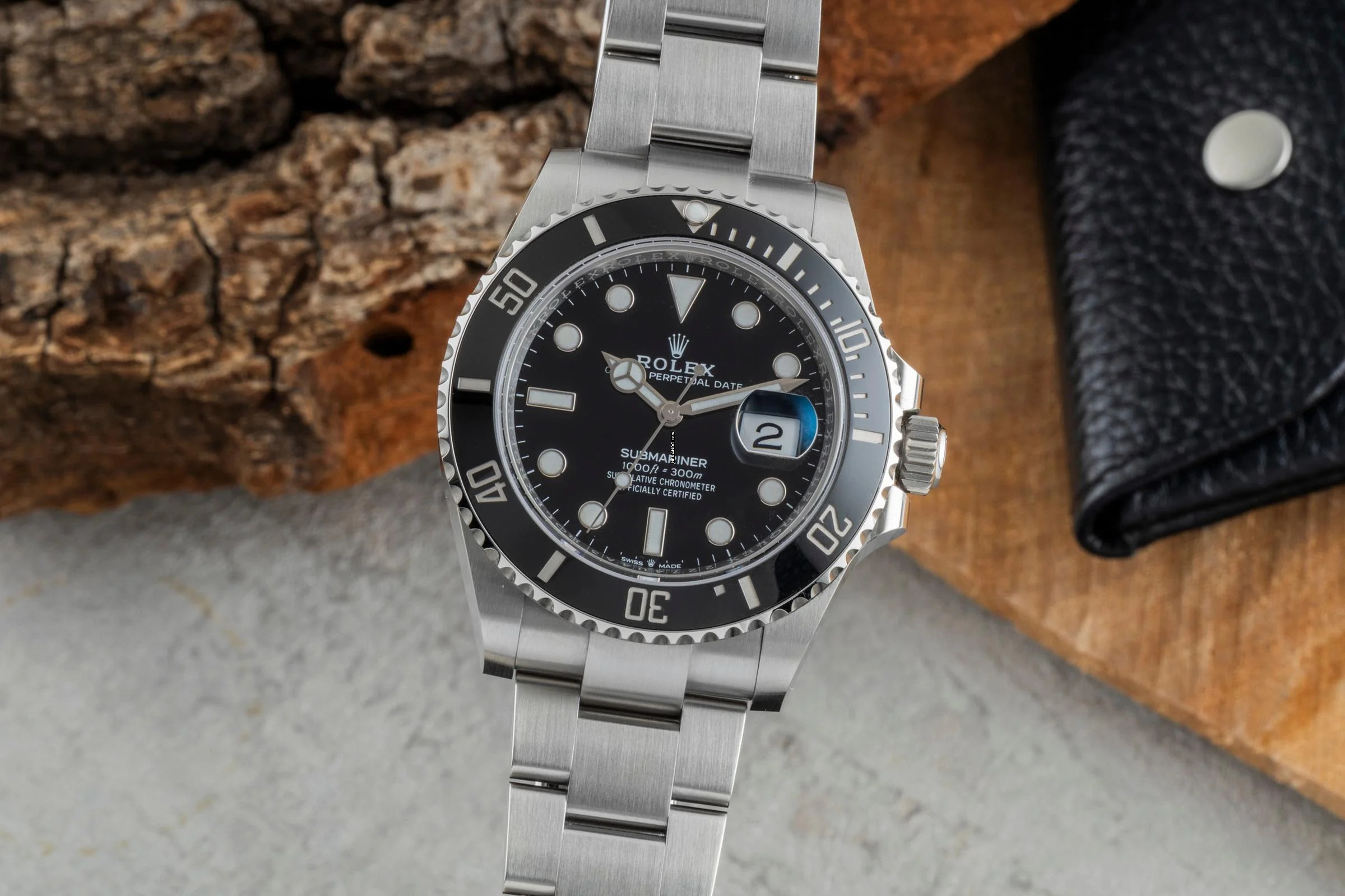 Rolex Submariner Date Oyster Stahl Automatik Herrenuhr Ref. 126610LN B&P 2022