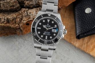 Thumbnail von Rolex Submariner Date Oyster Stahl Automatik Herrenuhr Ref. 126610LN B&P 2022