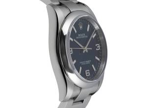 Thumbnail von Rolex Oyster Perpetual 36 Blue Dial Edelstahl Automatik Herrenuhr Ref 116000 B&P