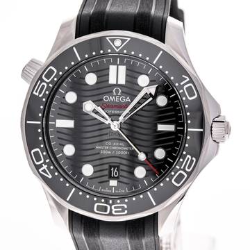  Omega Seamaster Diver 300 M Black 42 – 210.30.42.20.01.001 – NEW & Unworn – 12/2025 Full Set 