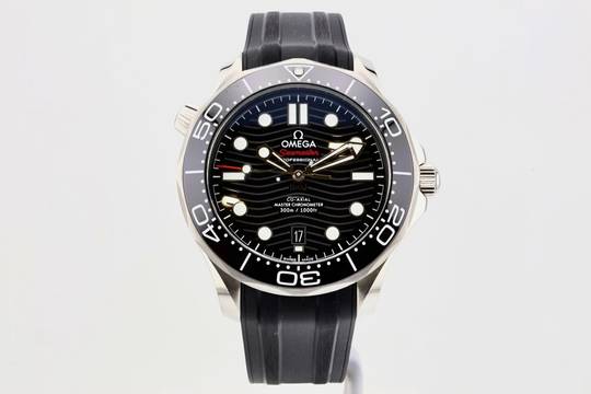 Omega Seamaster Diver 300 M Co-Axial 42mm - Black Dial - Rubber Strap - 21032422001001 2025 