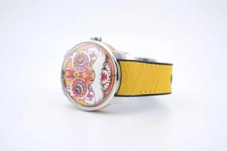 Thumbnail von Lucky Harvey Yellow Lion Dance - Unworn - Box+Papers - Moving Eyes - 24 Months Warranty Yellow Lion 2025