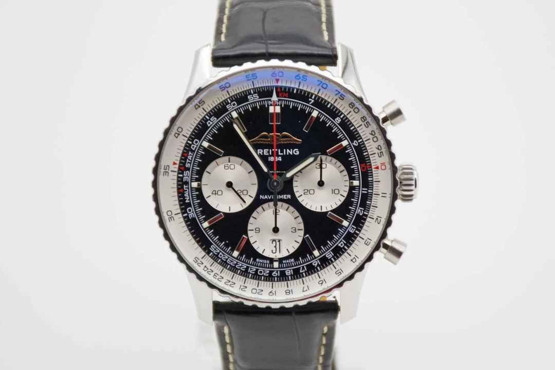  Breitling Navitimer 1 B01 Chronograph perfektes Fullset aus 2024 mit Breitling Garantie bis 2032 