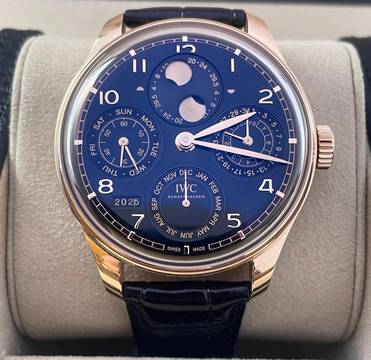  IWC Portugieser Ewiger Kalender Perpetual Calendar 44 ROSEGOLD FULL SET WITH BOX AND PAPERS - 99% NEW year:2025 
